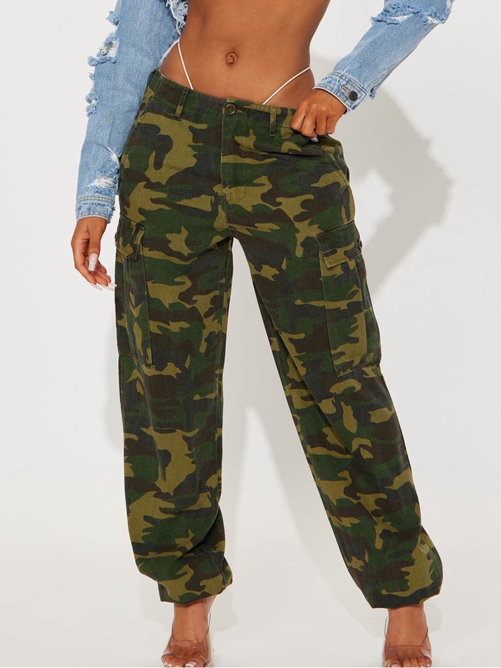 Fashion Nova Oversized Cargo Pants